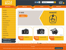 Tablet Screenshot of littlebeast.pl